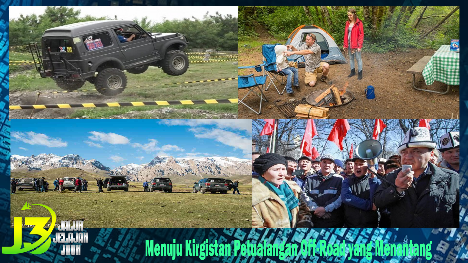 Menuju Kirgistan Petualangan Off-Road yang Menantang