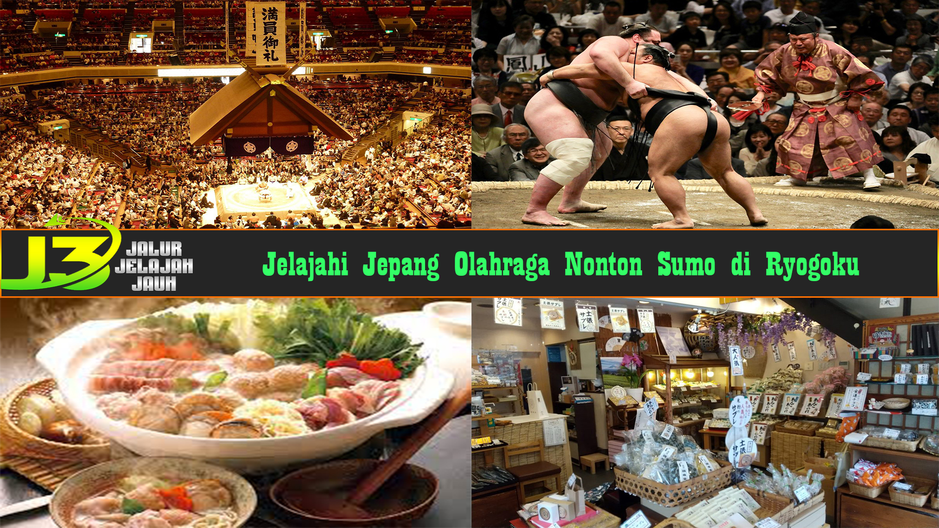 Jelajahi Jepang Olahraga Nonton Sumo di Ryogoku