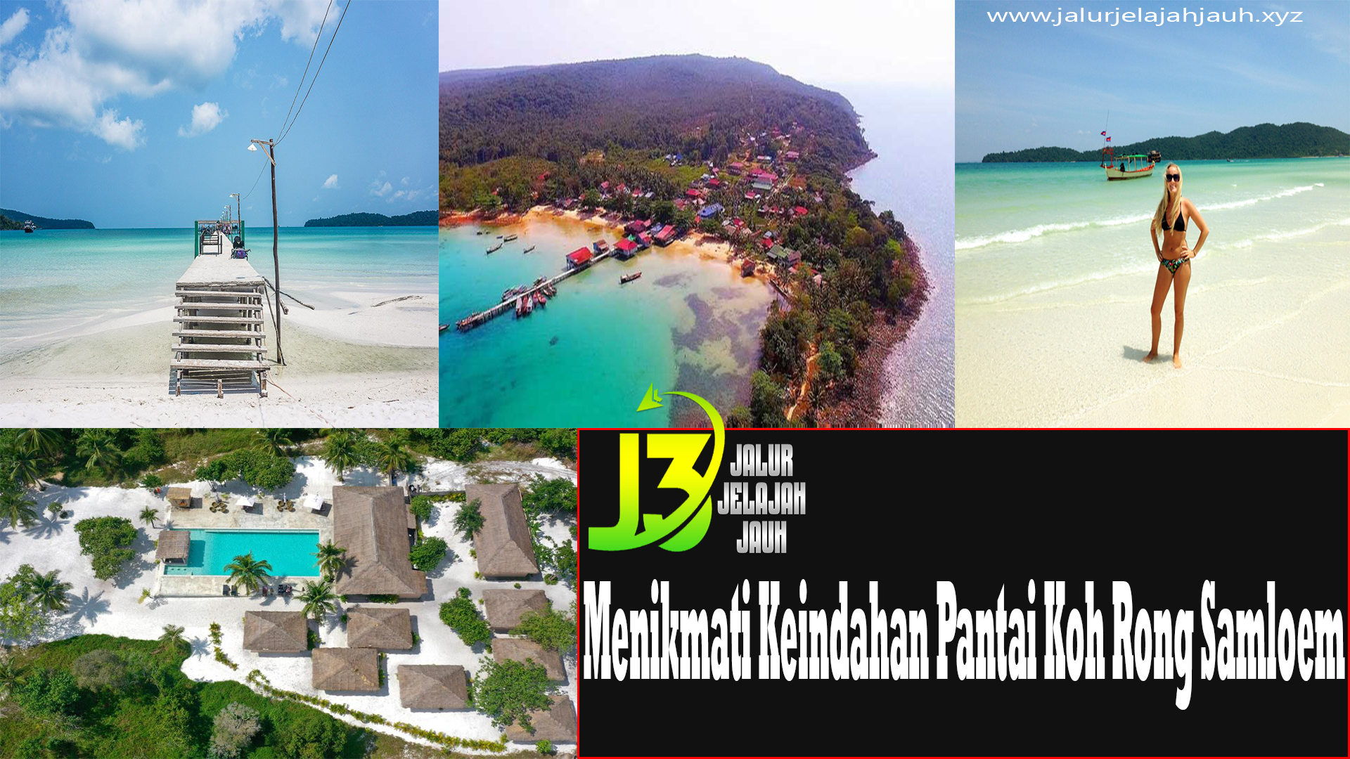 Menikmati Keindahan Pantai Koh Rong Samloem