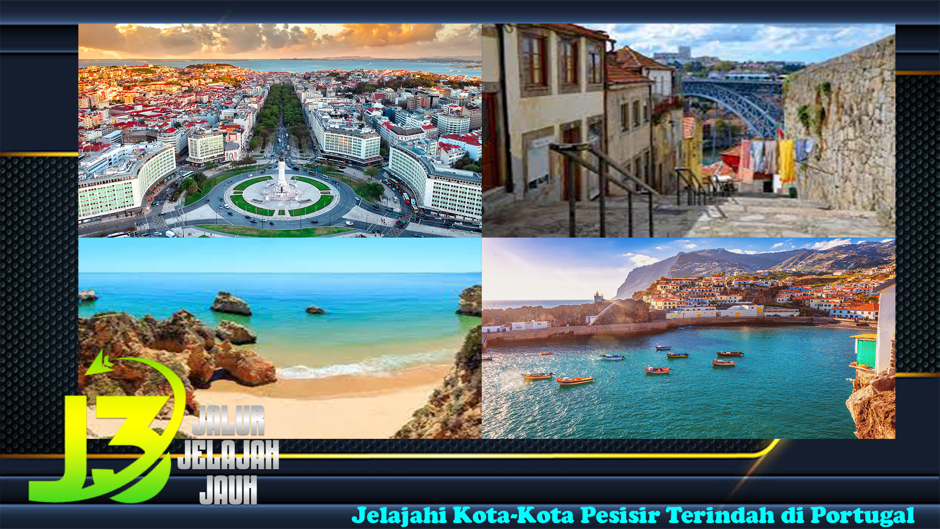 Jelajahi Kota-Kota Pesisir Terindah di Portugal