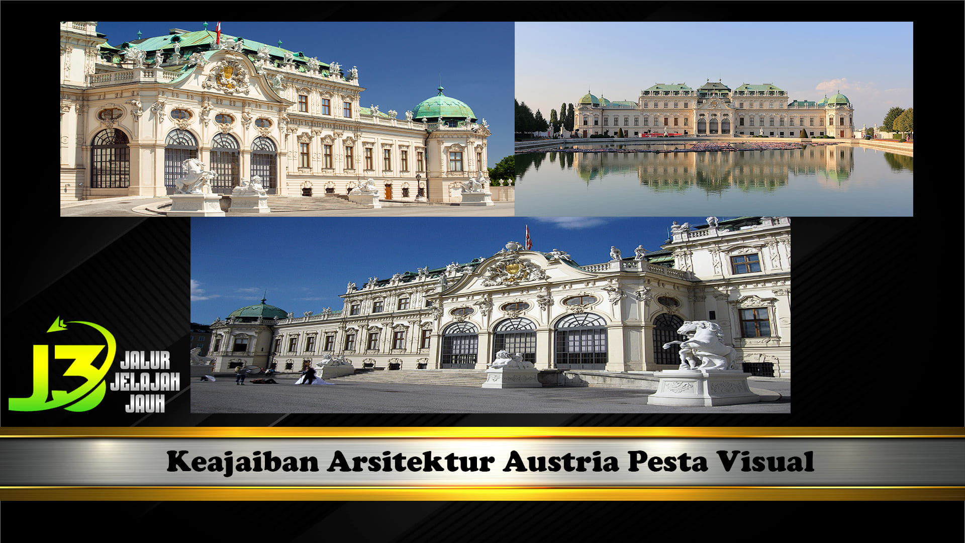 Keajaiban Arsitektur Austria Pesta Visual