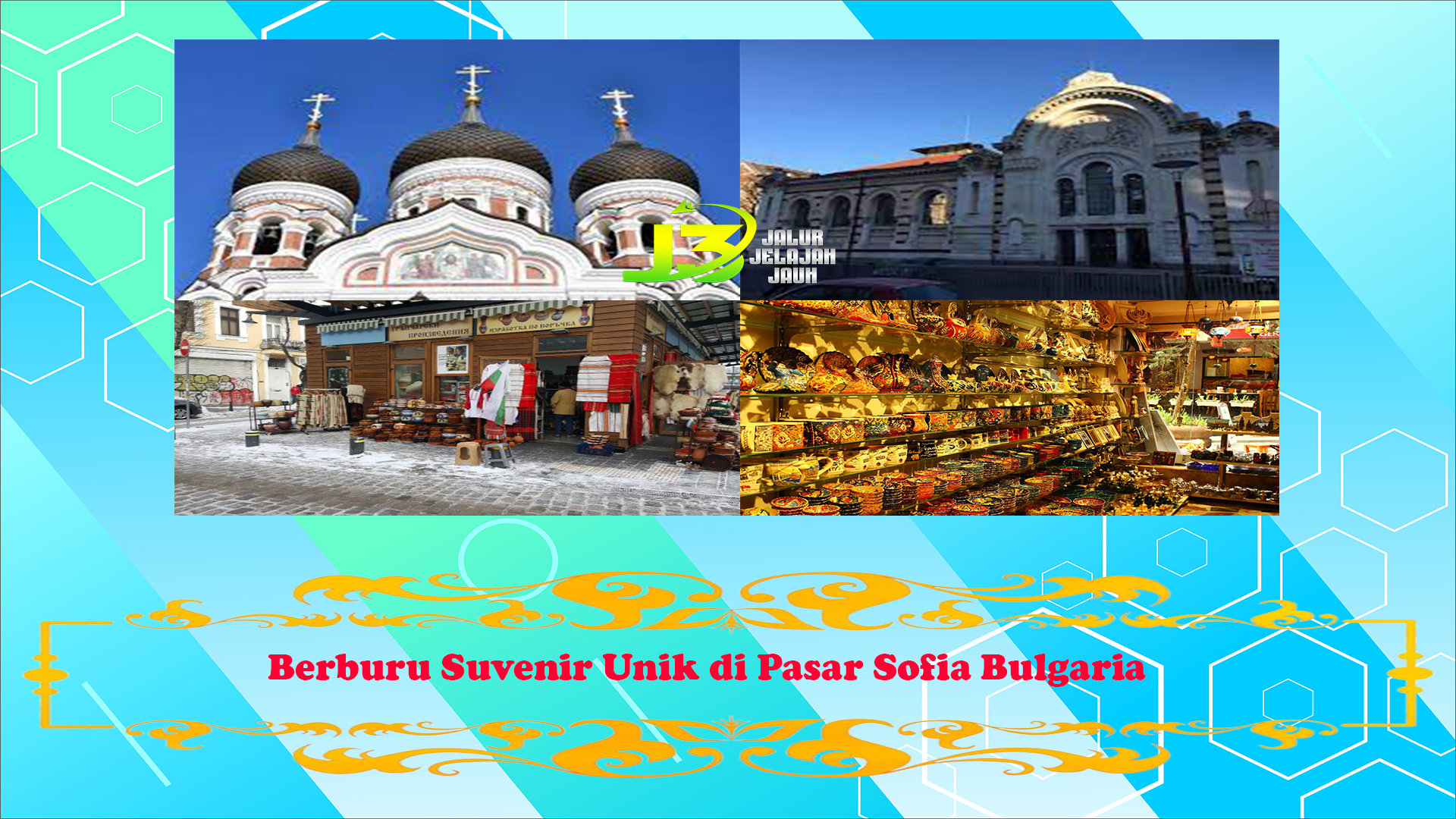 Berburu Suvenir Unik di Pasar Sofia Bulgaria
